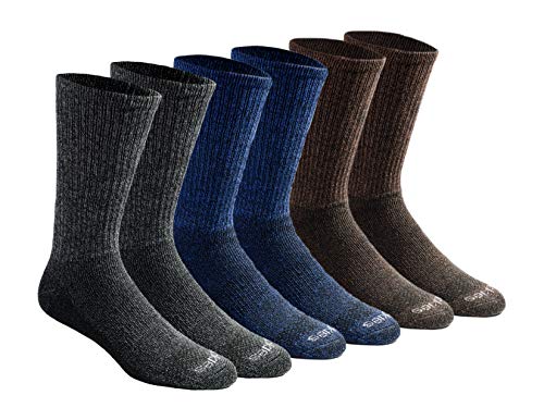 Grey/Blue/Brown (6 Pairs)